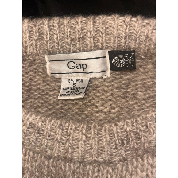 🤍 GAP Vintage Wool Crew Neck Sweater - Picture 4 of 5